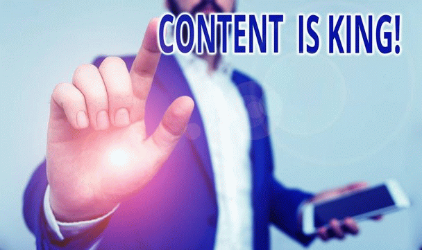 محتوا پادشاه است